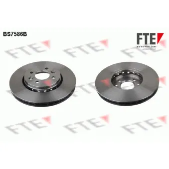 FTE BS7586B - Jeu de 2 disques de frein avant