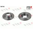 FTE BS7592 - Jeu de 2 disques de frein arrière