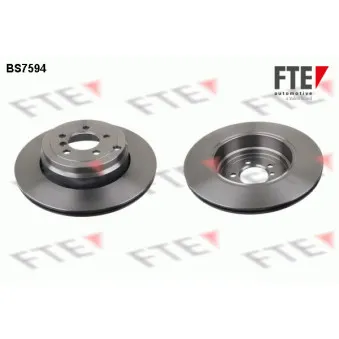 FTE BS7594 - Jeu de 2 disques de frein arrière