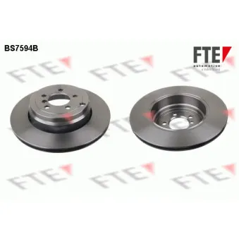 FTE BS7594B - Jeu de 2 disques de frein arrière