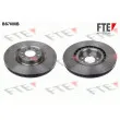 FTE BS7600B - Jeu de 2 disques de frein avant