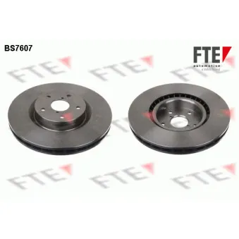 FTE BS7607 - Jeu de 2 disques de frein avant