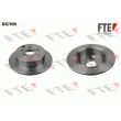 FTE BS7609 - Jeu de 2 disques de frein arrière