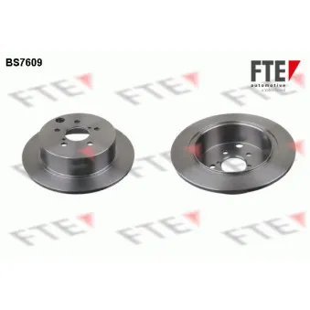 Jeu de 2 disques de frein arrière FTE OEM 26700FJ000