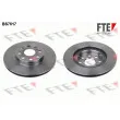 FTE BS7617 - Jeu de 2 disques de frein arrière