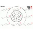 FTE BS7618 - Jeu de 2 disques de frein arrière