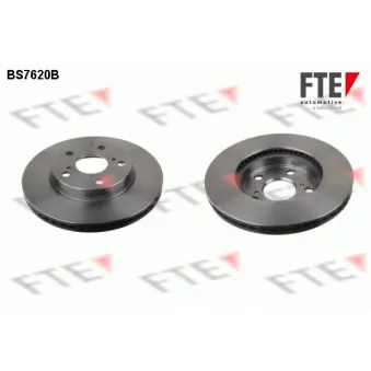 Jeu de 2 disques de frein avant FTE OEM 4351212670