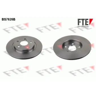 FTE BS7626B - Jeu de 2 disques de frein arrière