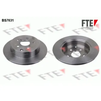 FTE BS7631 - Jeu de 2 disques de frein arrière