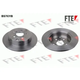 FTE BS7631B - Jeu de 2 disques de frein arrière