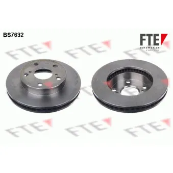 FTE BS7632 - Jeu de 2 disques de frein avant