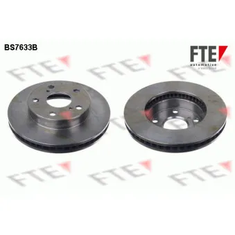 FTE BS7633B - Jeu de 2 disques de frein avant
