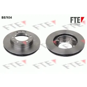 Jeu de 2 disques de frein avant FTE OEM 435120K060