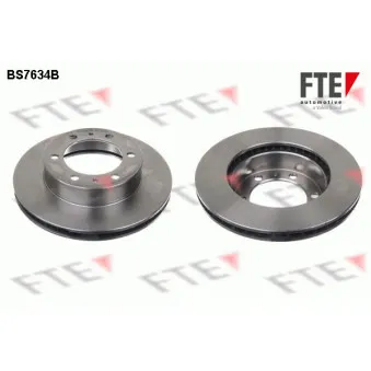 Jeu de 2 disques de frein avant FTE OEM 435120K060
