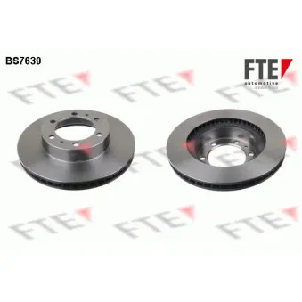 FTE BS7639 - Jeu de 2 disques de frein avant