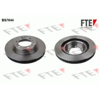 Jeu de 2 disques de frein avant FTE OEM 4351260190