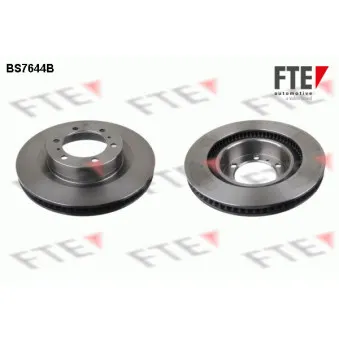 Jeu de 2 disques de frein avant FTE OEM 4351260190