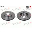 FTE BS7651 - Jeu de 2 disques de frein avant