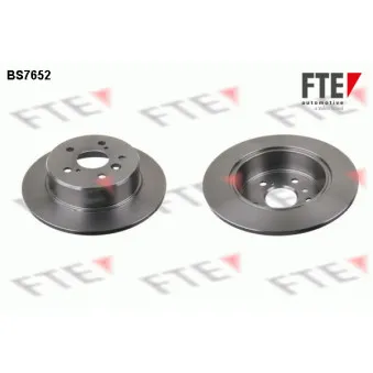 FTE BS7652 - Jeu de 2 disques de frein arrière