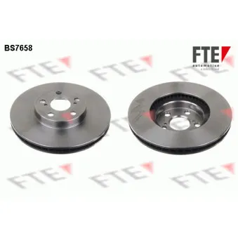 Jeu de 2 disques de frein avant FTE OEM 4351263010