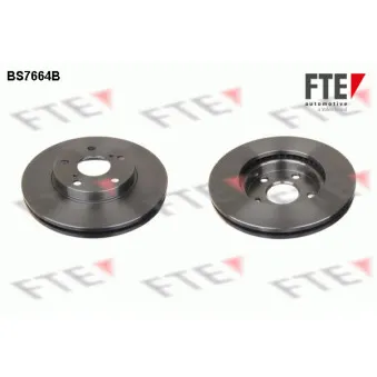 Jeu de 2 disques de frein avant FTE OEM 4351202330