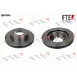 FTE BS7665 - Jeu de 2 disques de frein avant