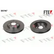 FTE BS7667 - Jeu de 2 disques de frein avant