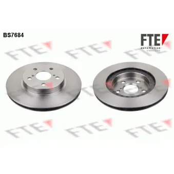 FTE BS7684 - Jeu de 2 disques de frein avant