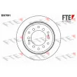 FTE BS7691 - Jeu de 2 disques de frein arrière
