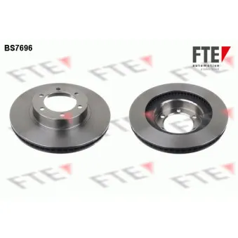 Jeu de 2 disques de frein avant FTE OEM 4351260150