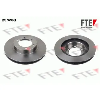 Jeu de 2 disques de frein avant FTE OEM 4351260150