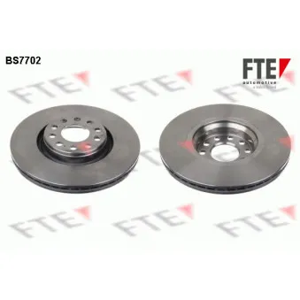 Jeu de 2 disques de frein avant FTE OEM 4B0615301C