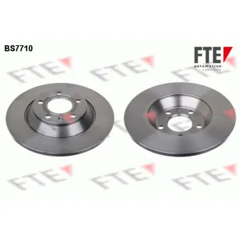 FTE BS7710 - Jeu de 2 disques de frein arrière