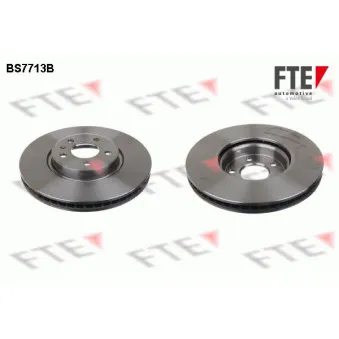 FTE BS7713B - Jeu de 2 disques de frein avant