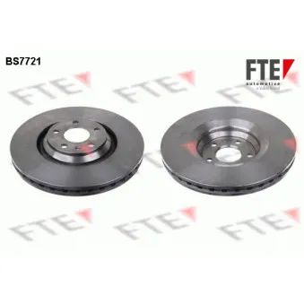 FTE BS7721 - Jeu de 2 disques de frein avant
