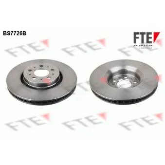 Jeu de 2 disques de frein avant FTE OEM 9475266