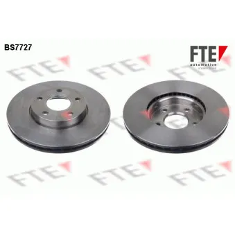 FTE BS7727 - Jeu de 2 disques de frein avant