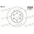 FTE BS7733 - Jeu de 2 disques de frein avant