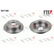 FTE BS7736B - Jeu de 2 disques de frein arrière