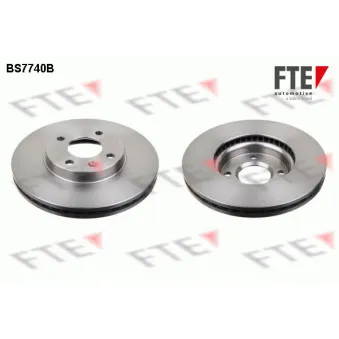 FTE BS7740B - Jeu de 2 disques de frein avant