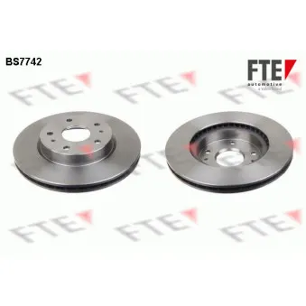 FTE BS7742 - Jeu de 2 disques de frein avant