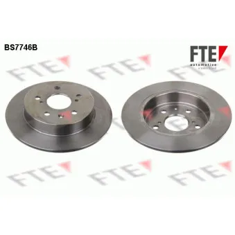 FTE BS7746B - Jeu de 2 disques de frein arrière