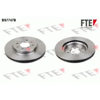 Jeu de 2 disques de frein avant FTE OEM 5531168L00000