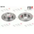 FTE BS7748 - Jeu de 2 disques de frein arrière