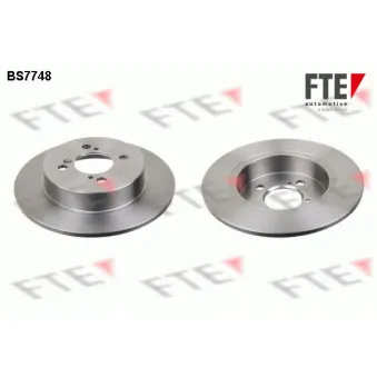 Jeu de 2 disques de frein arrière FTE OEM 5561168L00