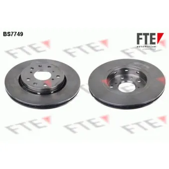 Jeu de 2 disques de frein avant FTE OEM 5531157K01
