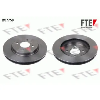 Jeu de 2 disques de frein avant FTE OEM 5531171L51