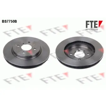 FTE BS7750B - Jeu de 2 disques de frein avant
