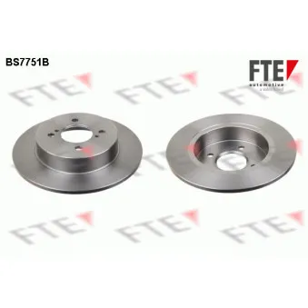 FTE BS7751B - Jeu de 2 disques de frein arrière