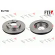 FTE BS7760B - Jeu de 2 disques de frein avant